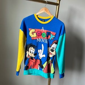 Only worn for pictures, Goofy Movie Colorblock Our Universe Sweatshirt!